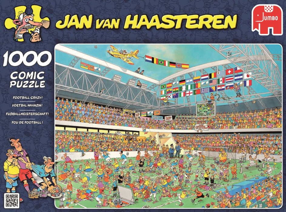 Voetbal Waanzin! - 1000 Stukjes - Puzzel (Compleet)