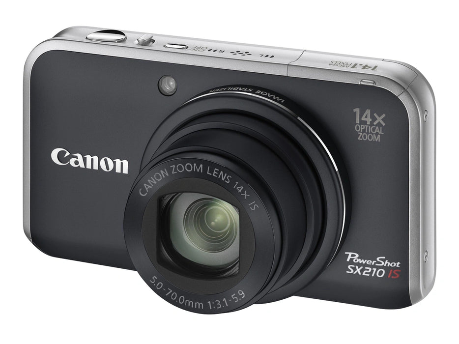 PowerShot SX210 IS Digitale Compact Camera - Grijs (In doos)