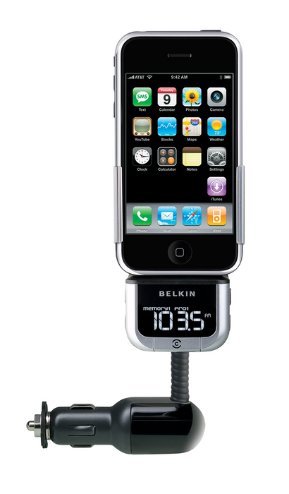 TuneBase FM Transmitter voor iPod Touch 1/2, Nano 1/2/3 en Classic