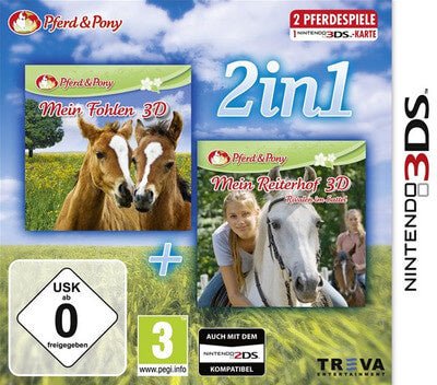 3DS 2 in 1 Horses 3D