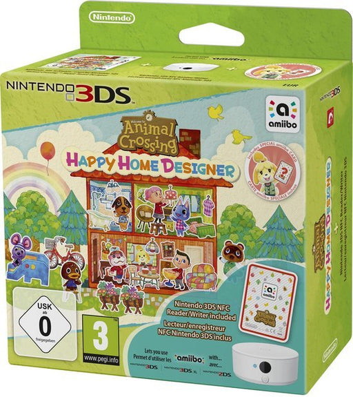 3DS Animal Crossing: Happy Home Designer [NFC Reader Bundle]