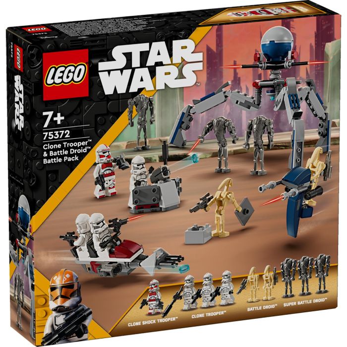 Star Wars Clone Trooper & Battle Droid Battle Pack - 75372 (Nieuw)