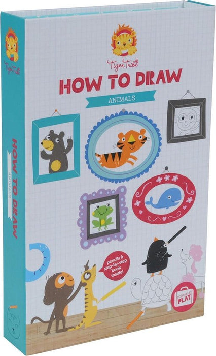 How-to-Draw Set - Animals (TT6-0218 ) (Nieuw)