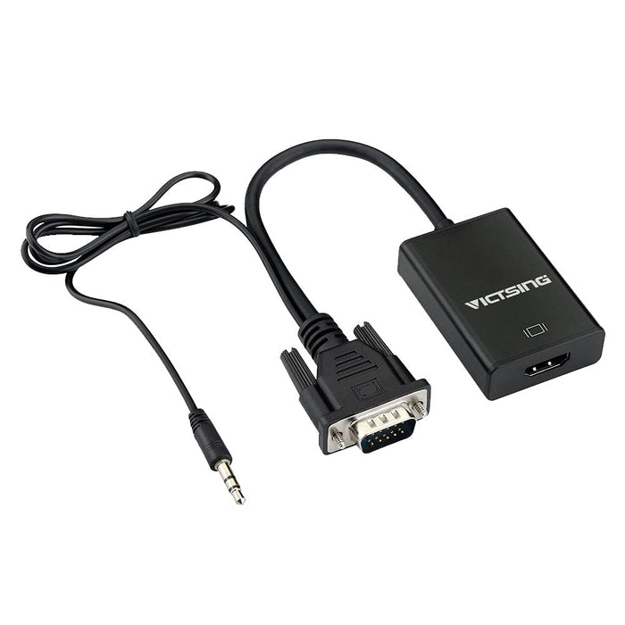 VGA naar HDMI + Audio Kabel