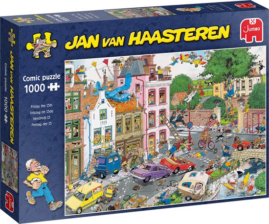 Vrijdag de 13de - 1000 Stukjes - Puzzel (Compleet)