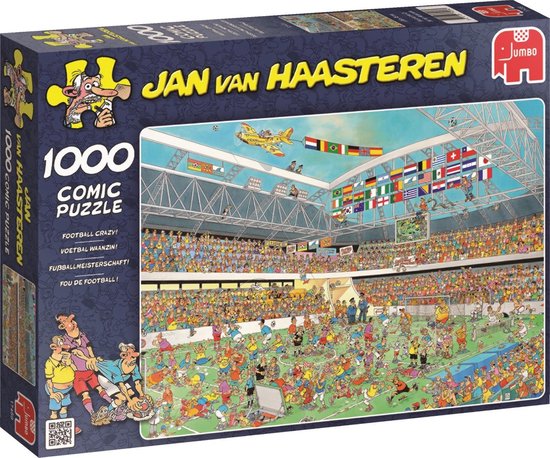 Voetbal Waanzin! - 1000 Stukjes - Puzzel (Compleet)