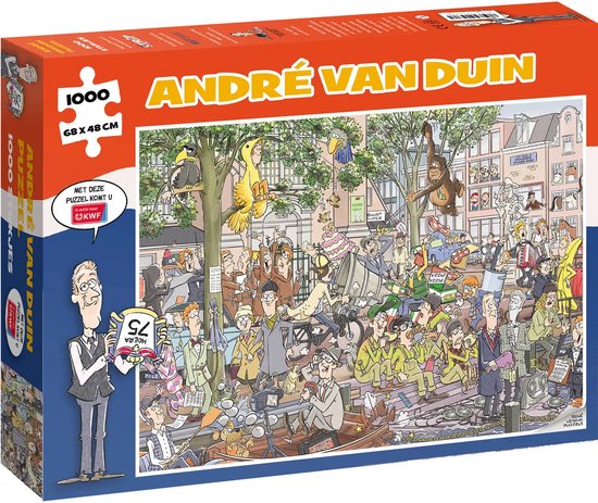 André van Duin 75 Jaar Puzzel - 1000 stukjes (Nieuw)