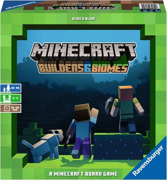 Minecraft Builders&Biomes - Bordspel (Nieuw)