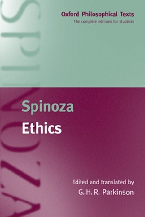 Boek Spinoza Ethics Opht Ncs kopen?