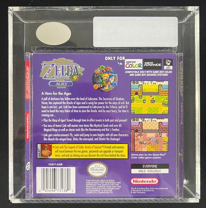 The Legend of Zelda: Oracle of Ages (Compleet, UKG graded)