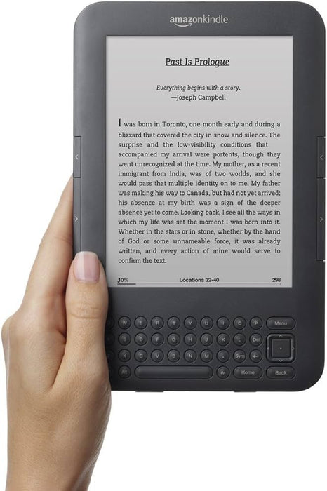 Kindle Keyboard (3e generatie) eReader 6" Inch - Zwart