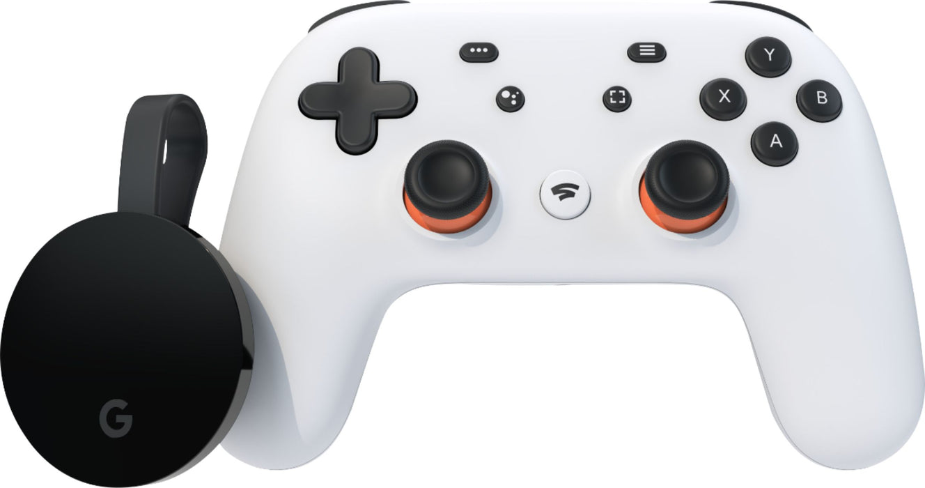 Google Stadia Controller + Chromecast Ultra (Nieuw)