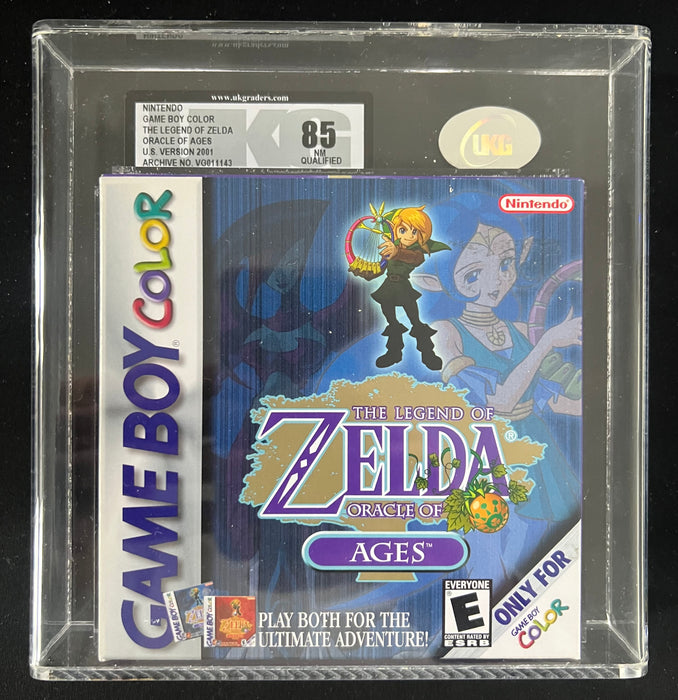 The Legend of Zelda: Oracle of Ages (Compleet, UKG graded)