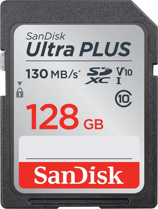 Geheugenkaart Ultra Plus SDXC 128GB (Nieuw)