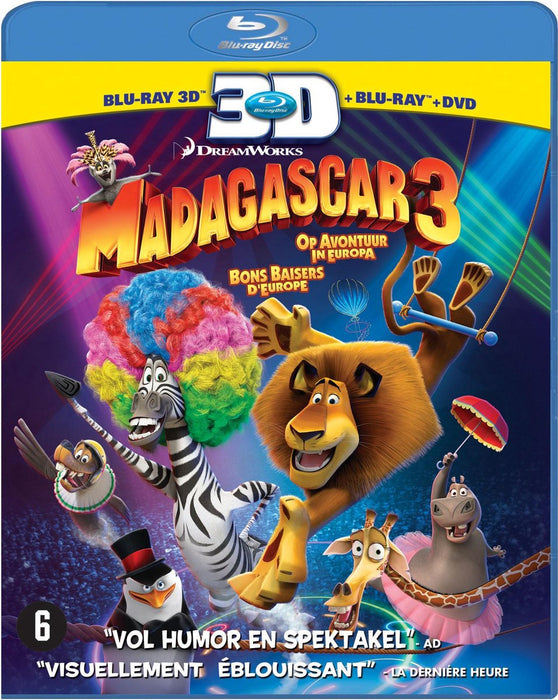 Madagascar 3: Op Avontuur in Europa