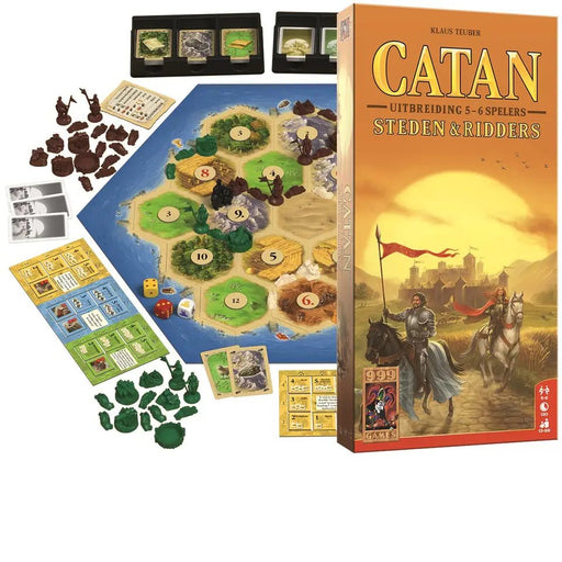 999 Games Catan Steden & Ridders Uitbreiding 5/6 Spelers (Nieuw)