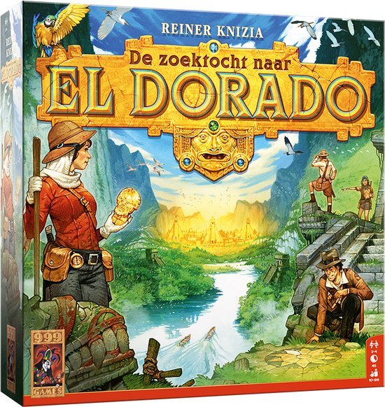 999 Games De Zoektocht naar El Dorado Bordspel (Nieuw)