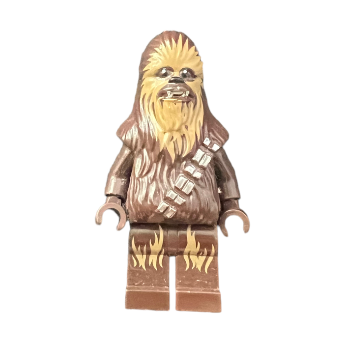 Star Wars Chewbacca - Medium Nougat Face Fur, Dark Tan Leg Fur Minifigure