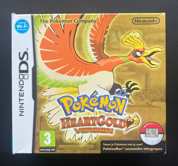 Pokemon HeartGold Version Boxed (incl. Pokewalker)