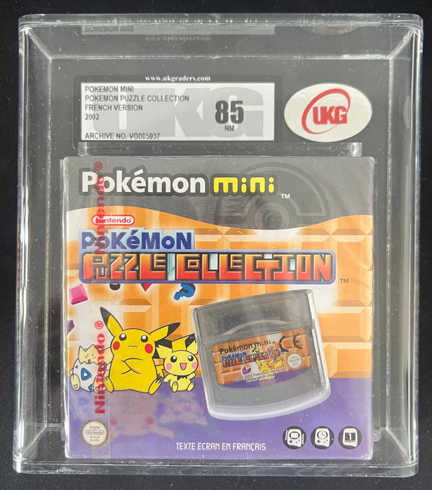 Pokemon Mini Puzzle Collection - French - 2002 (Nieuw, UKG graded)