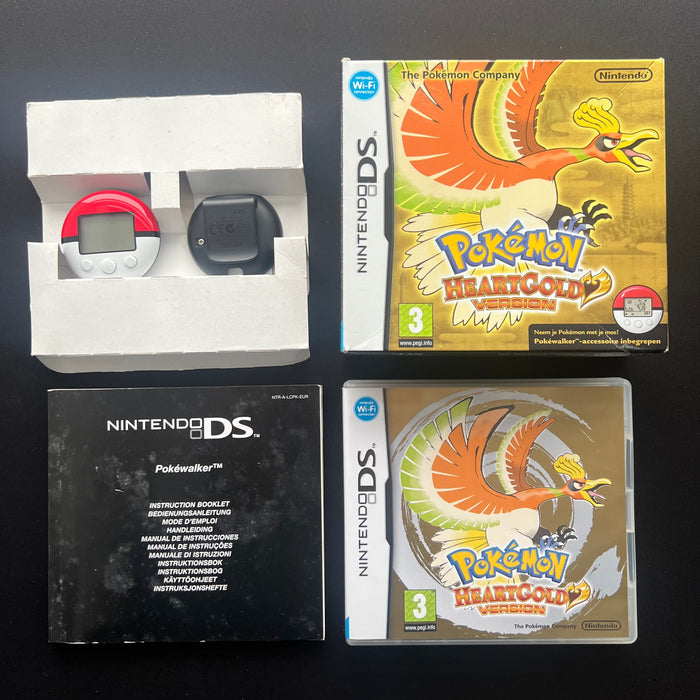 Pokemon HeartGold Version Boxed (incl. Pokewalker)