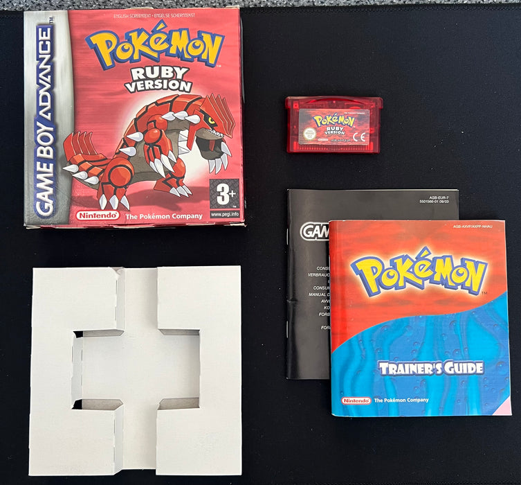 Pokemon Ruby Version (In doos)