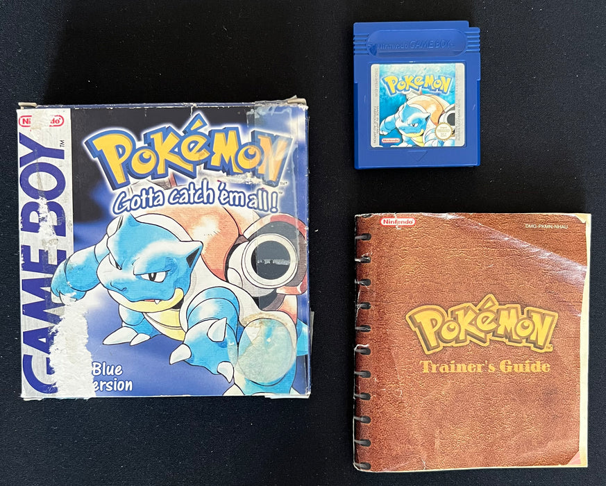 Pokemon Blue Version (In doos)