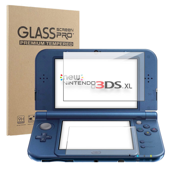 Screen Protector Tempered Glass voor Nintendo New 3DS XL (Nieuw)