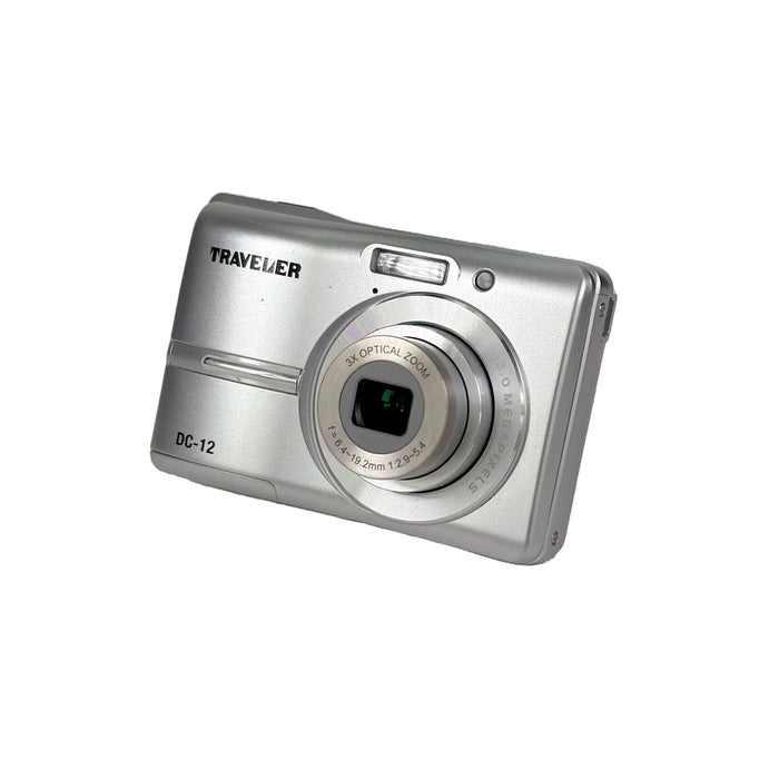 DC-120 Digitale Compact Camera voor Kinderen - Zilver (In doos)