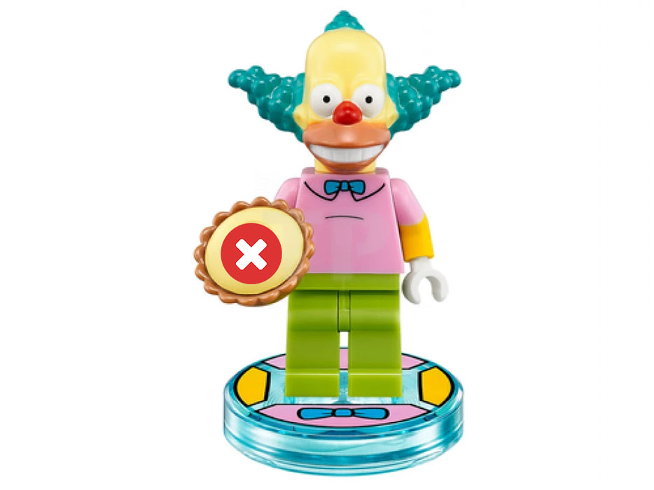 The Simpsons Krusty Minifigure (71227)