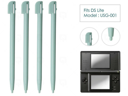 Algemeen 4x Stylus voor Nintendo DS Lite - Ice Blue / Turquoise (Nieuw)