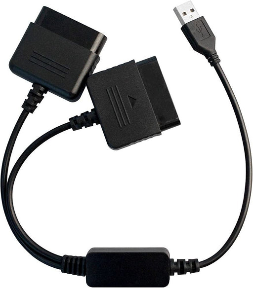 Algemeen Adapter voor 2x Playstation 2 Controllers naar PC (Nieuw)