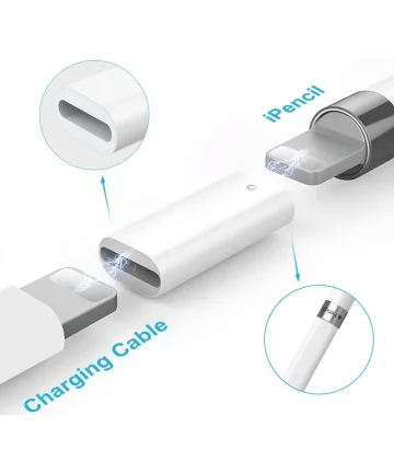 Algemeen Adapter (Voor oplader) voor Apple Pencil (1e Generatie) (Nieuw)