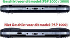 Algemeen Batterij / Accu voor Sony PSP Slim / Lite (PSP2000 PSP3000) 2400mAh (Nieuw)