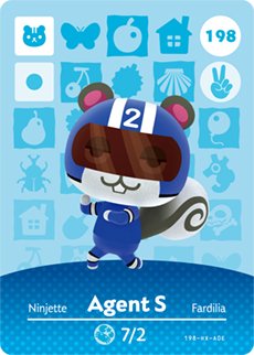 Amiibo Agent S #198 - Series 2