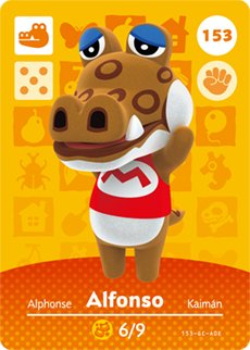 Amiibo Alfonso #153 - Series 2