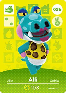 Amiibo Alli #036 - Series 1