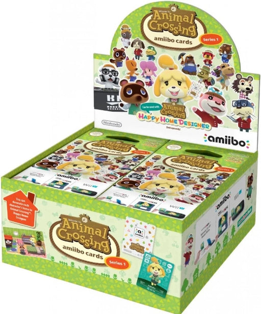 Amiibo Animal Crossing Amiibo Kaarten Booster Box - Incl. 42 Packs (Series 1) (Nieuw)