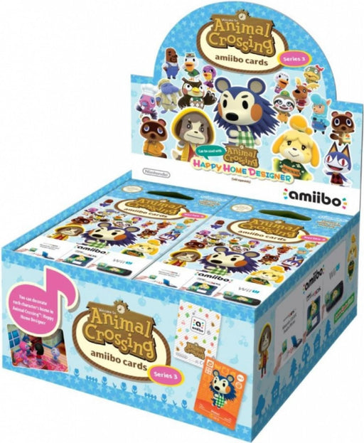 Amiibo Animal Crossing Amiibo Kaarten Booster Box - Incl. 42 Packs (Series 3) (Nieuw)