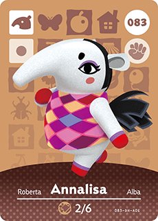 Amiibo Annalisa #083 - Series 1