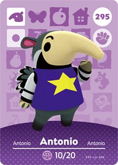 Amiibo Antonio #295 - Series 3