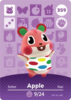 Amiibo Apple #359 - Series 4