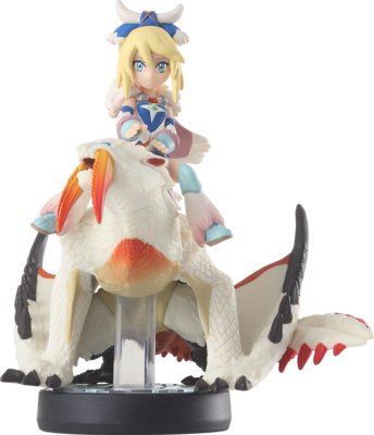 Amiibo Barioth and Ayuria - Monster Hunter Stories series