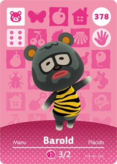 Amiibo Barold #378 - Series 4