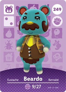 Amiibo Beardo #249 - Series 3