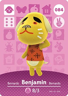 Amiibo Benjamin #084 - Series 1