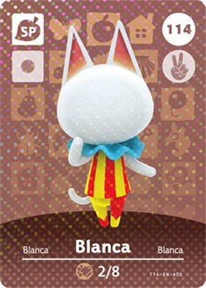 Amiibo Blanca #114 - Series 2