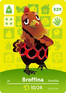 Amiibo Broffina #329 - Series 4