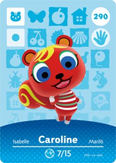 Amiibo Caroline #290 - Series 3