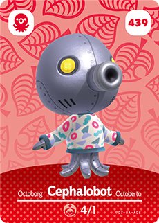 Amiibo Cephalobot #439 - Series 5